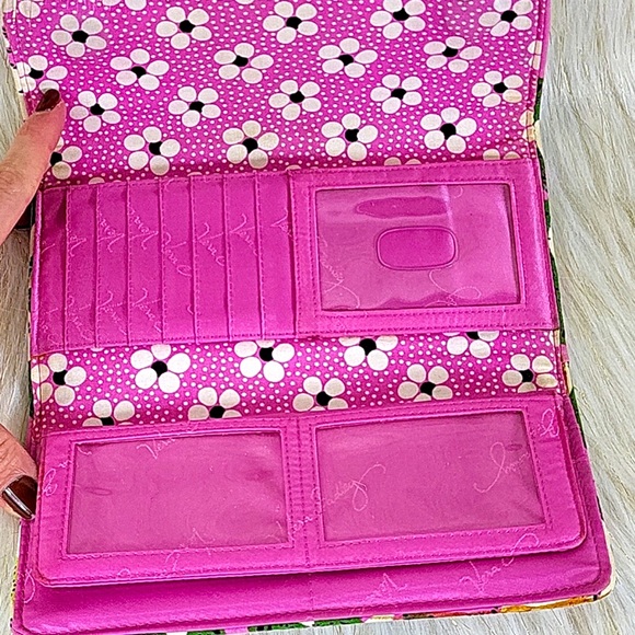 Vera Bradley “Priscilla Pink” Campus Shoulder bag w/Wallet - Picture 14 of 14